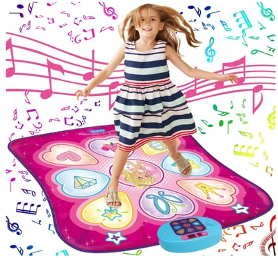 Alfombra de baile SUNLIN con luces LED, música y 3 niveles de desafío para niños 3-12 Foto 1 de 4