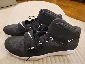 Nike Flywire Fly Wire A08130 Black Shoes Turf Demo Men's Size 17 Free Shipping. - Picture 1 of 9