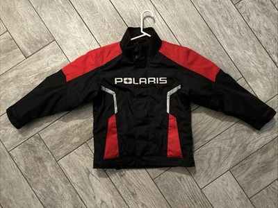 Polaris Winter Ripper Jacket Red Black White Youth Size Large Lightly Used - Image 1 of 4