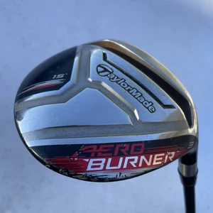 Quemador Aero TaylorMade 3 madera 15° Harrison varilla de grafito - Imagen 1 de 7