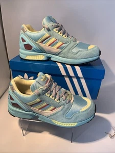 Zapatillas Adidas ZX800 Torsion Originales Mujer Azul Claro Reino Unido Talla 4.5 Nuevas en Caja - Imagen 1 de 10