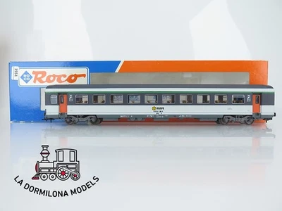VR1551 H0 =DC ROCO 44411 COCHE VIAJEROS B10tu 2ª clase Corail RENFE  - OVP - Imagen 1 de 4