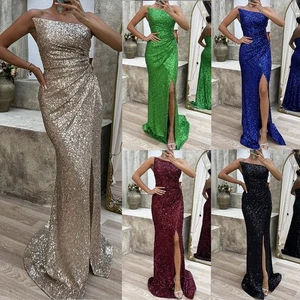 Evening Wear Elegant Evening Dress All Season Dress Applicable For Female - Picture 1 of 32