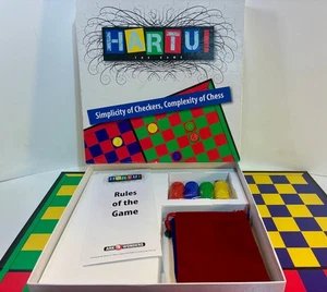 HARTU! Gioco da Tavolo di Dama e Scacchi 2014 Arca 3 Meraviglie 100% Completo 2-4 8+ - Foto 1 di 2