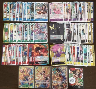 One Piece Carrying on His Will OP-13 Complete Set 120 Cards English - Image 1 of 2