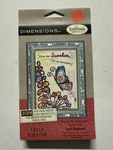 Kit bordado dimensiones GIVE ME SUNSHINE/LORI SIEBERT 5” X 7” 72-73744 FLORA - Imagen 1 de 10