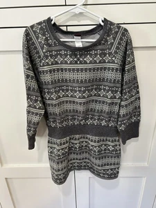 Vestido estampado gris negro talla 6 Tea Collection para niñas - Imagen 1 de 8