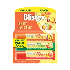 Lippenstifte Lippenpflege Lippenbalsam Früchte Blistex Satin Nectar 3 x 4,25 g - Bild 1 von 6
