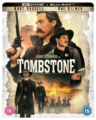 Tombstone Blu-ray (2025) Kurt Russell, Cosmatos (DIR) cert 15 2 discs - Image 1 of 2