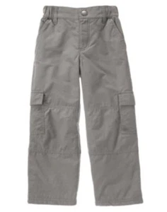 GYMBOREE SNOW DAYS GRAY ACTIVE LINED CARGO PANTS 3 4 5 6 7 8 10 NWT - Picture 1 of 2