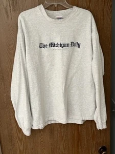 The Michigan Daily Newspaper - Langarm T-Shirt - 108. Jahr 1999 - Baumwolle - XL - Bild 1 von 4
