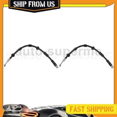 2x Línea de manguera de freno delantera Sunsong para Audi R8 5,2 L 2009-2016 Foto 1 de 4