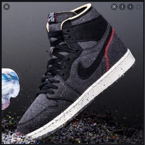 Cráter Nike Air Jordan 1 retro zoom alto medio bajo CW2414 001 para hombre talla 12 - Imagen 1 de 9