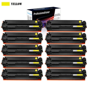10PK YL Toner Fit for HP 204A LaserJet Pro MFP M180n M180nw M181fw M154nw CF512A - Picture 1 of 18