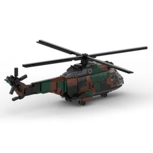 Custom MOC-122710 SA330 Transport Helicopter Model 933 Pieces for Age 10+ - Picture 1 of 1