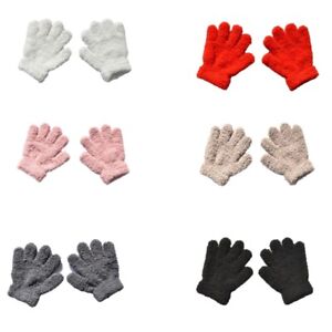 Children Windproof Skiing Glove Winter Warm Gloves Full Finger Gloves for Kids