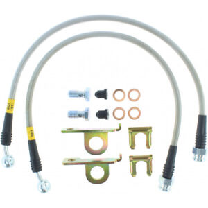 StopTech For Cadillac XLR 2004-2009 Brake Lines Stainless Steel - Rear