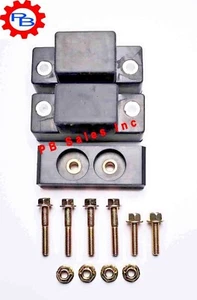 HOOD BUMPER SET W bolts For HMMWV HUMVEE Replaces factory # 12338896 12338888   - Picture 1 of 9