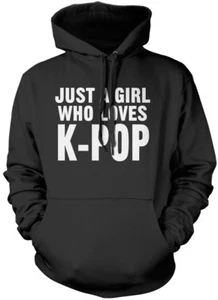 Sudadera con capucha unisex Just a Girl Who Loves K-Pop KPOP - Imagen 1 de 9