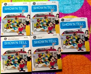 General Electric Disney Show 'N Tell PictureSound Program Lot - 5 Classic Films! - Picture 1 of 10