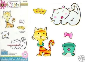 JUEGO DE GATOS Sizzix Sizzlits 655814 ¡Último! So lindo - Imagen 1 de 1