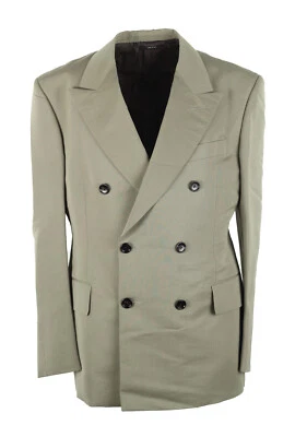 Traje TOM FORD Cooper Doble Pecho Verde Sólido Talla 50C/40S EE. UU. Nuevo Con... Foto 1 de 4