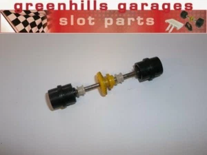 Greenhills Scalextric March Ford 721 rear axle and wheels C26 - USED - P4322 ##x - Picture 1 of 1