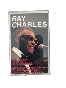 RAY CHARLES - The Spirit of Christmas Music [Cassette] - FREE shipping - Picture 1 of 4