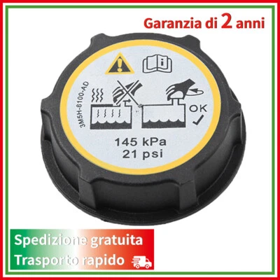 Tappo Vaschetta Radiatore Per Ford C-Max Ecosport Fiesta Focus Kuga 1301104 - Immagine 1 di 4