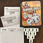 Bowling Dice Travel Game Tin Case By Ideal 2013 Complete