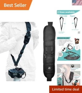 Strapazierfähiger verstellbarer Kameragurt 32-44 Zoll mit komplettem Fotografen-Kit - Bild 1 von 10
