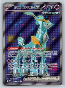 Iron Crown ex 191/162 Full Art SV05: Temporal Forces Pokemon Card - Picture 1 of 2