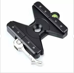 Sunwayfoto SLC-60B Universal Arca Standard QR Clamp with Bubble Level Model NEW - Picture 1 of 3