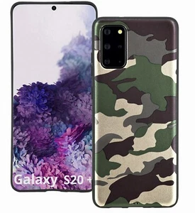 Housse Camouflage pour Samsung Galaxy S20 | S20 Ultra 5G Housse Backcover Army - Photo 1/11