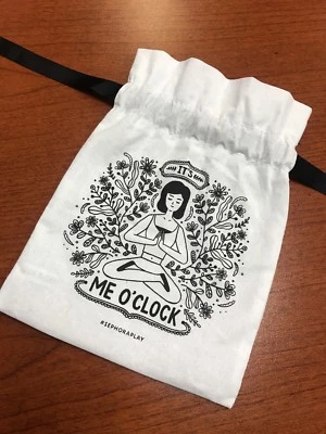 SEPHORA PLAY NOV 2017 Negro/Blanco Maquillaje ME O'CLOCK Bolsa Glamética Bolsa de Viaje** Foto 1 de 3