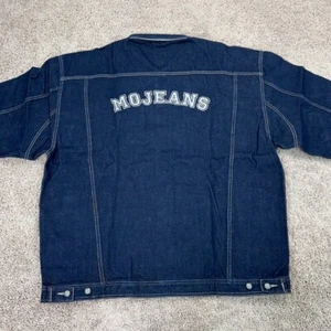 Vintage MoJeans Jacket Mens 4XL Trucker Rap Maurice Malone Urban Streetwear Y2K - Picture 1 of 13