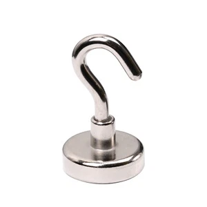 25 mm Strong Magnets Hooks Magnetic Hanging S N38 Neodymium Rare Earth Hold 15x - Picture 1 of 4
