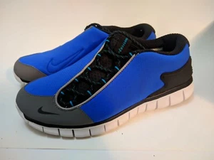487785-400 NIKE MENS NIKE FOOTSCAPE FREE MENS USED TREASURE BLUE/BLACK-COOL 9 - Picture 1 of 6