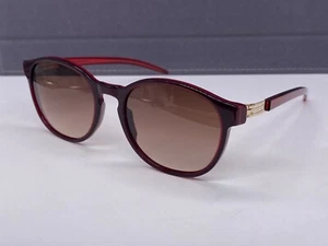Ic! Berlin Sunglasses woman Round Red Rose Gold Panto Helene - Picture 1 of 12