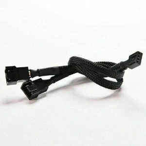 1pc 4 Pin PWM To Dual PWM Splitter Adapter Fan Case J7U4 Hot T1Y5 For CPU D6U8 - Picture 1 of 11