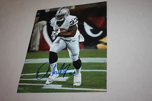 OAKLAND RAIDERS DEANDRE WASHINGTON #33 SIGNED AUTO 8X10 PHOTO POSE 2 - Picture 1 of 1