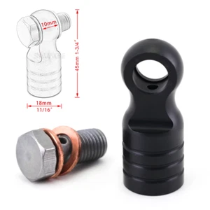 Universal M10 Banjo Adapter Fitting For Honda/Suzuki/Kawasaki/Yamaha/Ducati/BMW - Picture 1 of 10