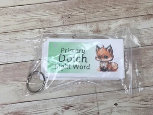 Literacy Learning Resource Dolch Primer [Kindergarten] Sight Word and Ring - Picture 1 of 5