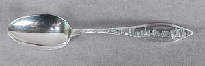 Antique Birks Canada Sterling Silver Vancouver Sky Line Souvenir Spoon - Picture 1 of 9