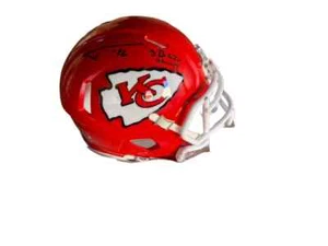 Tyrann Mathieu Autographed "SB LIV Champs" Chiefs Mini Footbal Helmet (Black Sig - Picture 1 of 1