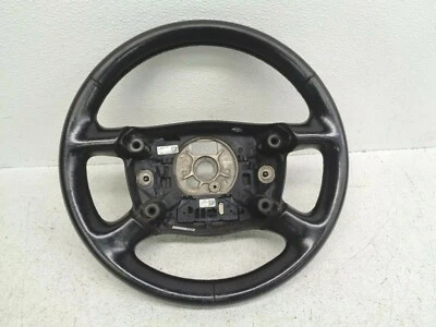 2003-2006 AUDI A4 B6 4 СПИЦЫ КОЖАНЫЙ РУЛЬ ЧЕРНЫЙ OEM - Изображение 1 из 4