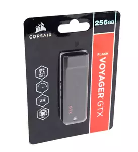 CORSAIR Flash Voyager GTX 256GB USB 3.1 Premium Flash Drive CMFVYGTX3C-256GB - Picture 1 of 4