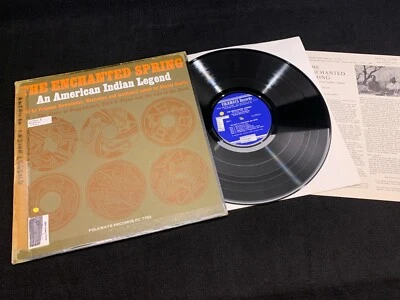 "The Enchanted Spring An American Indian Legend" (Story and Music) Folkways 7753 - Image 1 of 4