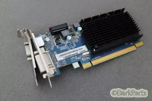 Sapphire HD5450 1 GB PCIe Low Profile Grafikkarte HDMI DVI VGA 299-1E164-701SA - Bild 1 von 1