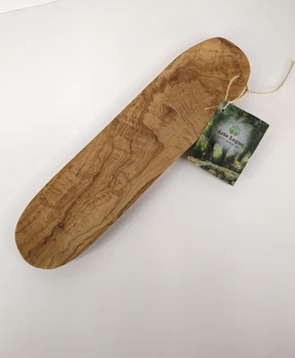 Bandeja de madera de olivo Arte Legno plato cuchara resto Italia 12,5 x 3 x 0,75 Foto 1 de 4